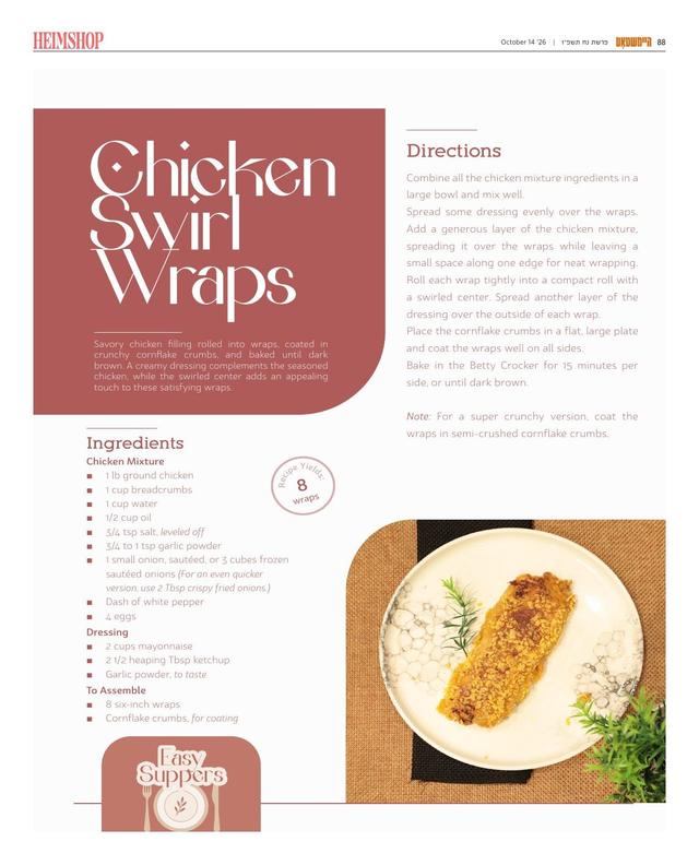 Heimshop recipe page